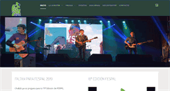 Desktop Screenshot of fespal.com.ar
